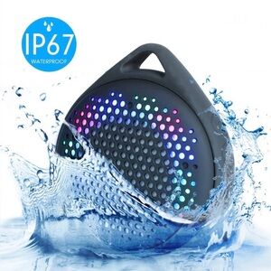 Black Portable Bluetooth Speaker